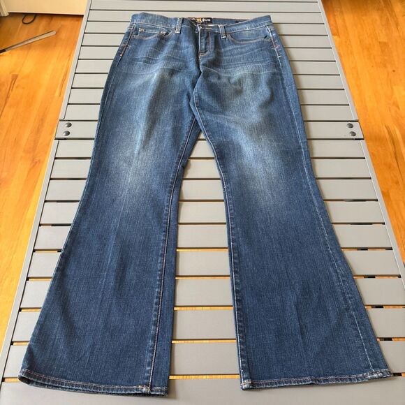 Lucky Brand Sofia Bootcut Jeans Womens 14/32 Blue Denim Stretch Mid-Rise Outdoor - Picture 2 of 13